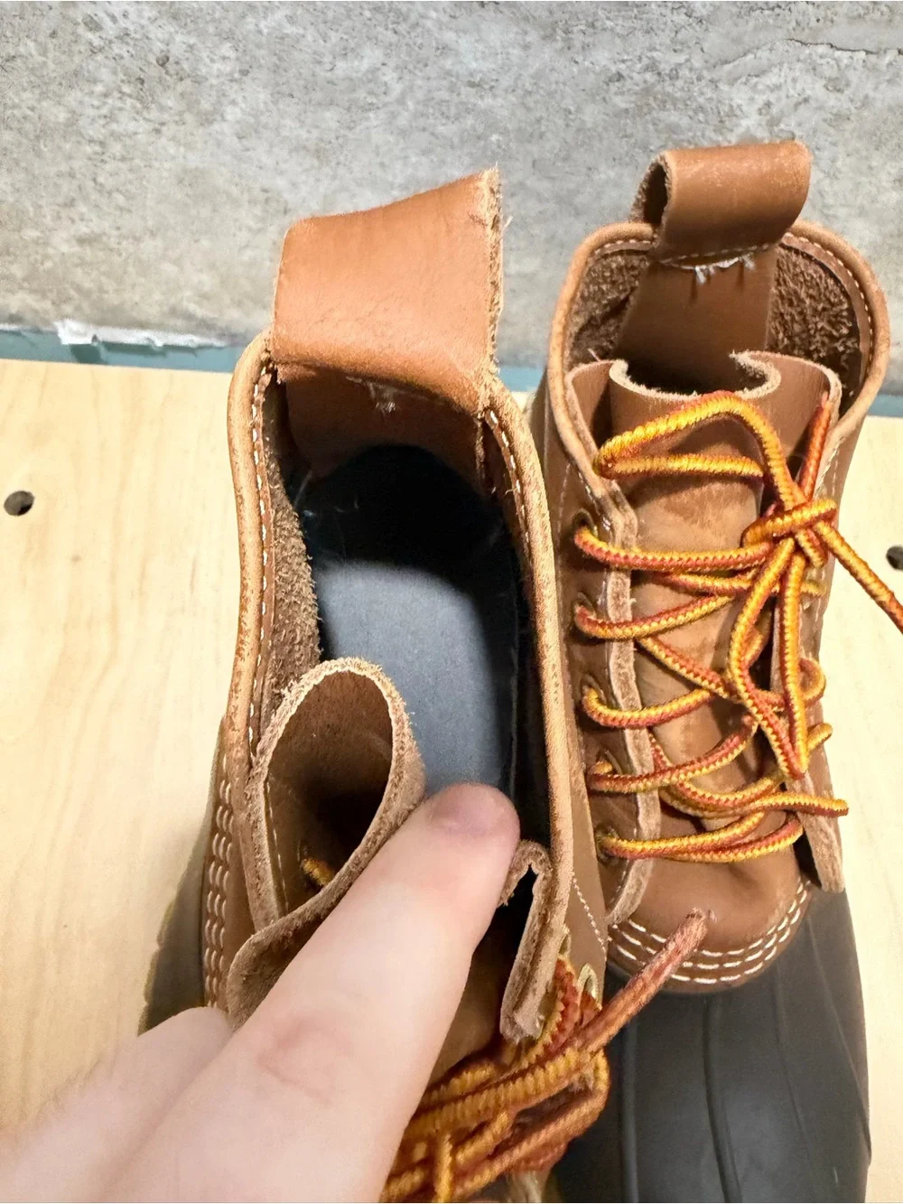 LL Bean Boot Size BW Or Women’s 6 Wide